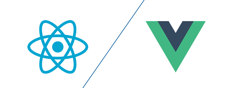 react vue