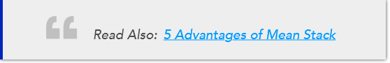 5 Advantages of Mean Stack